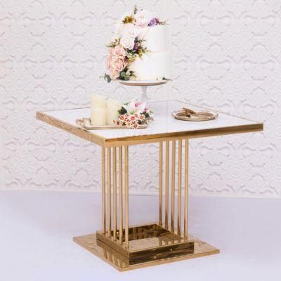 Stainless Steel MDF Wedding Party Guest Table