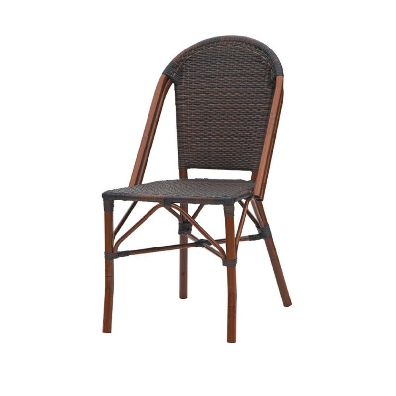 Australia Style Cheap Cafe Chair Plastic Rattan Chair