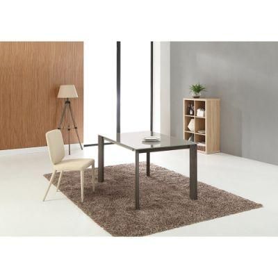 Tempered Glass Modern Table Dining Room Furniture