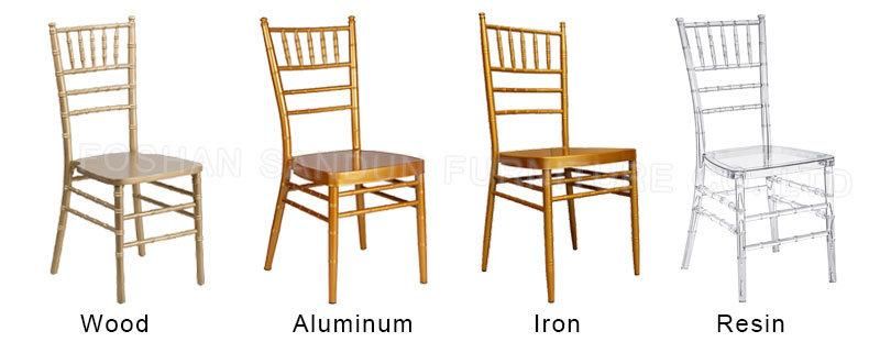 Popular Metal Furniture Banquet Wedding Event Use Dining Chair