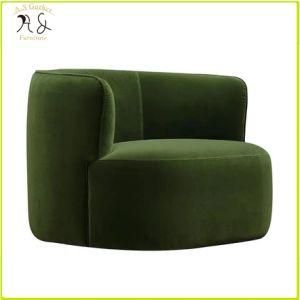 Luxury Modern Designer Relaxing Velvet Lazy Sofa Chair Living Room Armchair