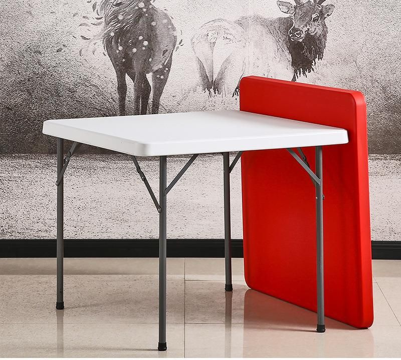 2020 Indoor Home Furniture Camping Dining Square Folding Table