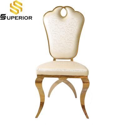 Wedding Use Dining Furniture Stainless Steel China Wholesale Chair