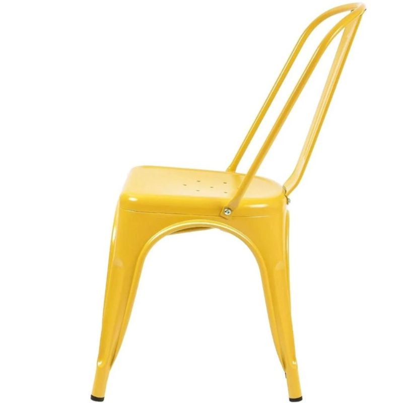 New Design Home Furniture General Modern Metal Legs PU Dining Room Chair