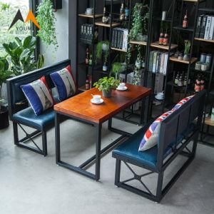 Commercial Modern Durable Black Restaurant Dining Table Sets