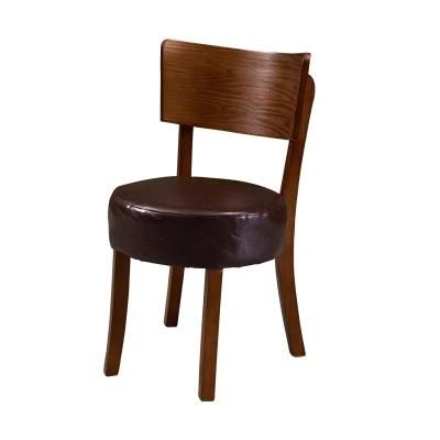 Stool Solid Wood Fabric Dining Chair Cafe Western Restaurant Home Dining Table Chair Home Dining Cafe Leisure Bar