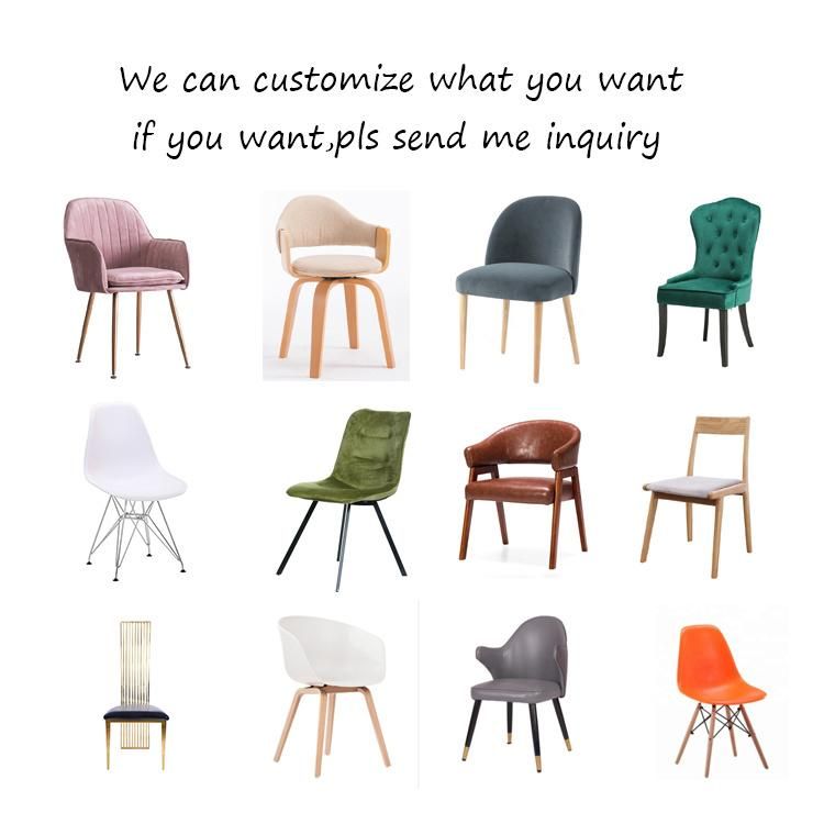 Classic Design White Plastic Restaurant Dining Table Chair