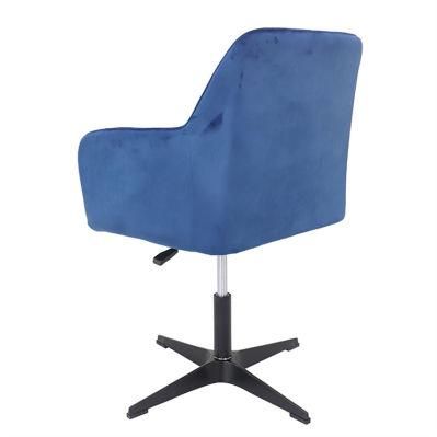 Wholesale Nordic Modern Deluxe Velvet Lift Swivel Bar Chair