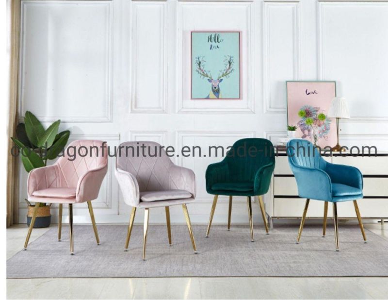 Wedding Party Furniture Fabric Dining Armchair for Home Hotel Use