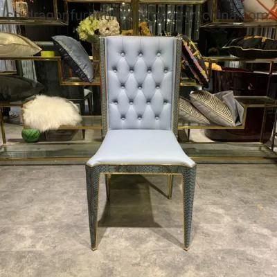 Luxury New Design Dining Chair with Leather for Dining Furniture
