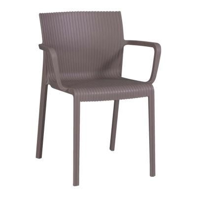 Dining Room Furniture Simple and Stylish Cheap Stacking Plastic Outdoor PP Material Chair