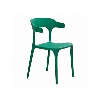 Best Selling PP-106 Backrest Armrest Stackable PP Plastic Chair Modern Dining Chair