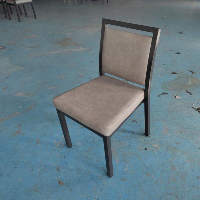 Hotel Furniture Metal Stackable Banquet Upholstery Chair