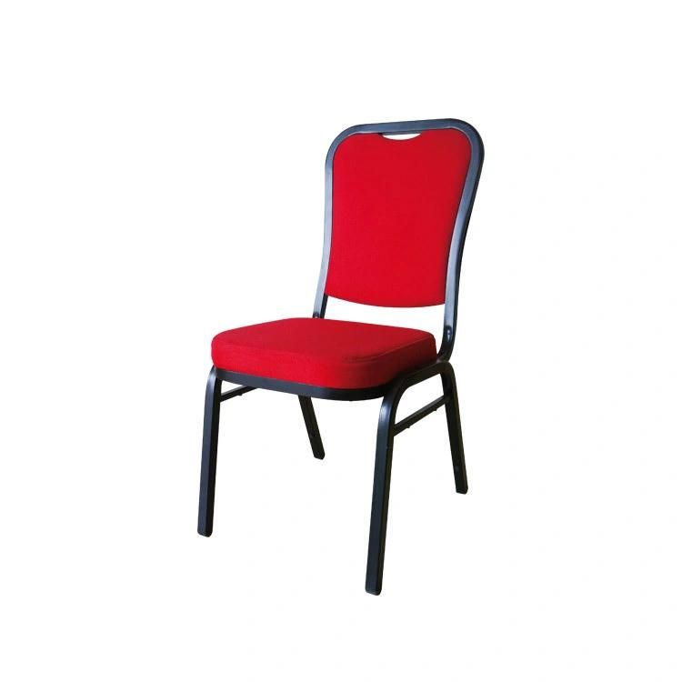 Cheap Price Metal Armless Stackable Wedding Dining Silla Banquet Chair