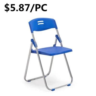 Colorful Excellent Outdoor Indoor PP Metal Leisure Dining Folding Chairs
