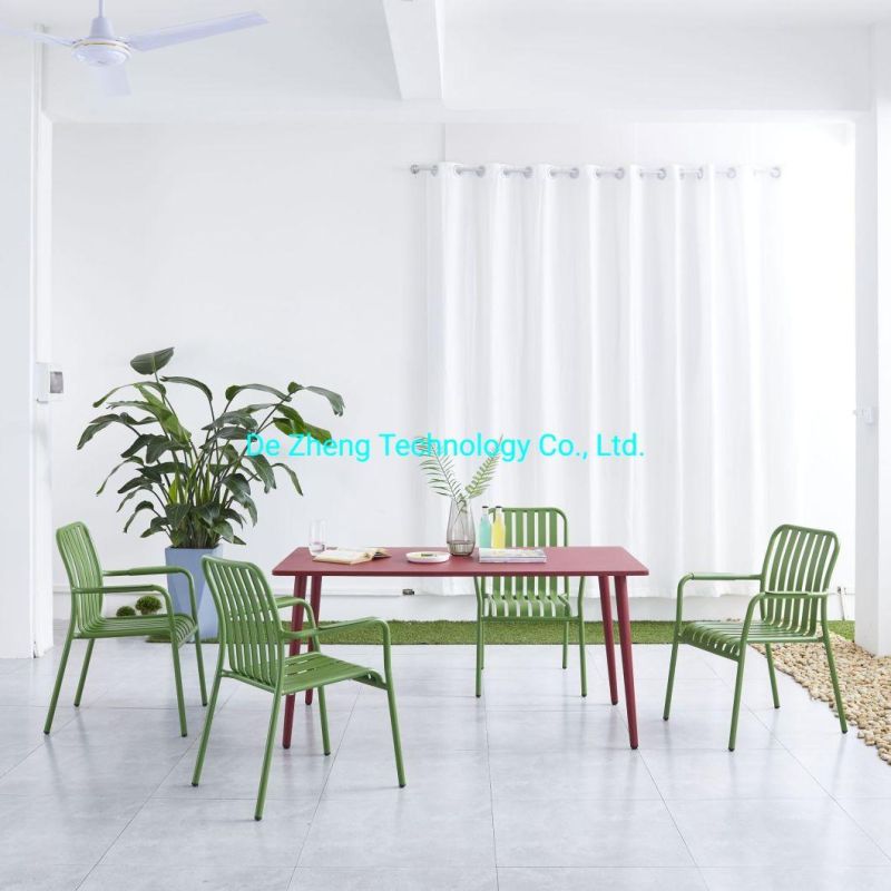 Contract Commerical Patio Garden Dining Table and Chair Sets for Hotel Furniture