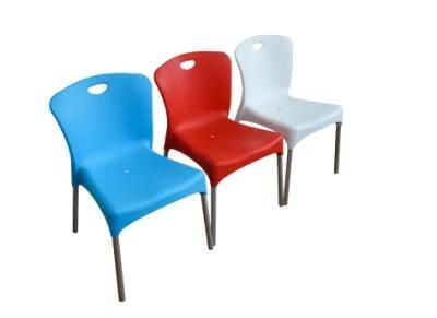 Factory Price 20 Years Experience, Customized, Colorful Plastic Stacking Dining Chairs