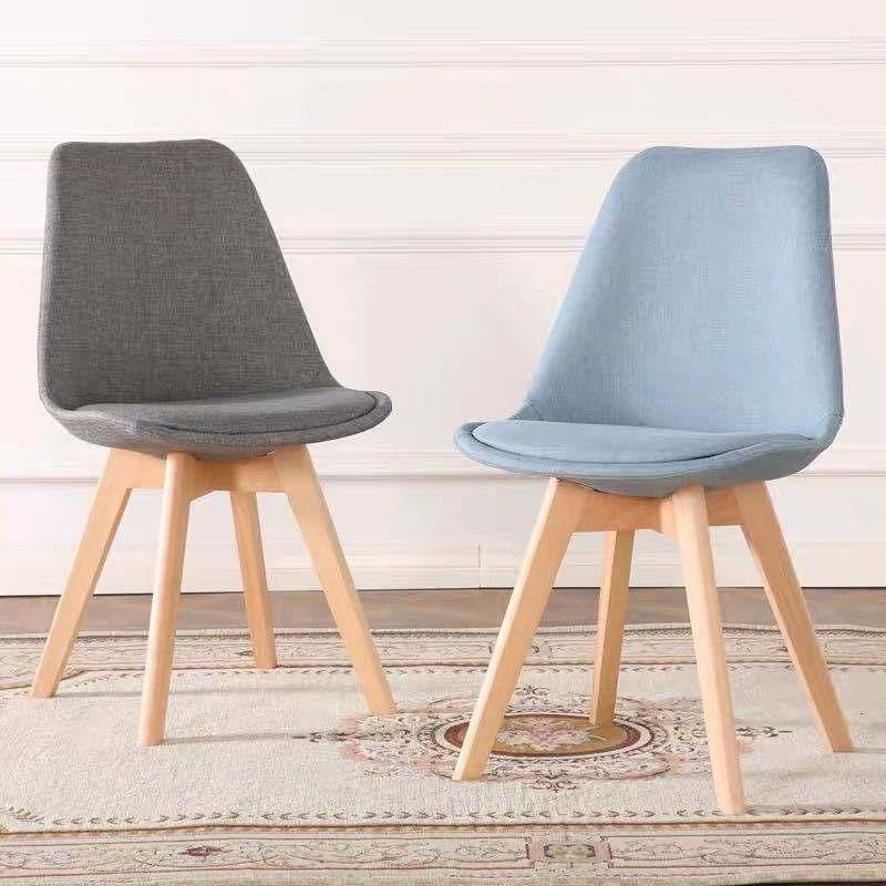 High Quality Simple Best Sell Modern Minimalist Cloth Chair Restaurant Chairs Living Room Bedroom Chairs