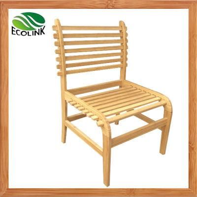 Wooden Bamboo Dining Furniture Bamboo Elastic Chair for Home Hotel Restaurant