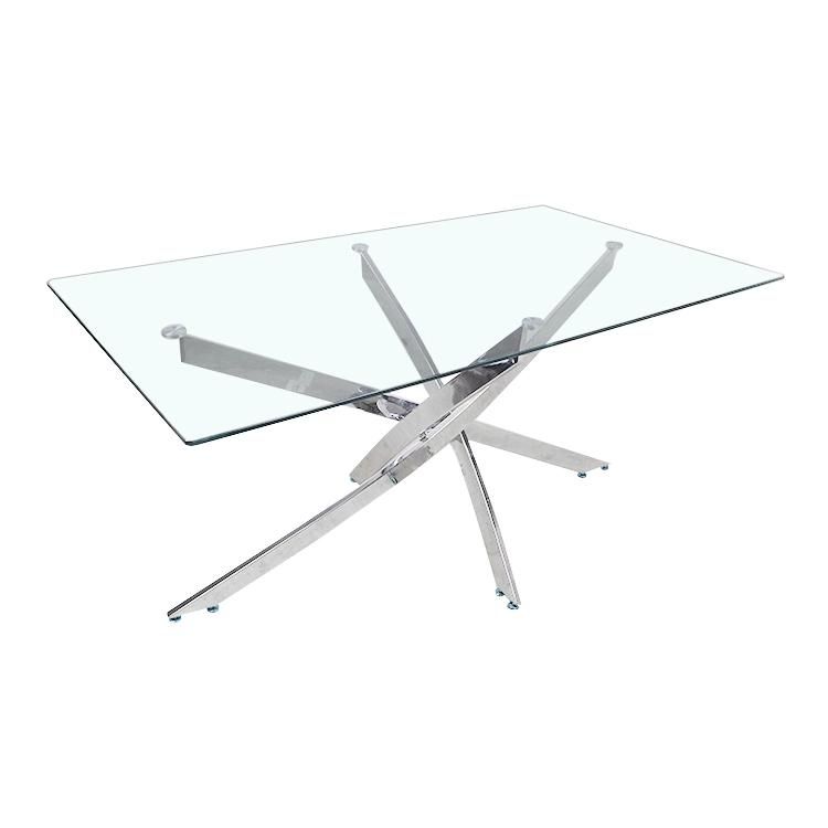 Modern Glass Dining Room Table
