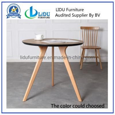 Home Solid Wood Table Dining Room Set Circular Wooden Table Round Wooden Table Dining Table