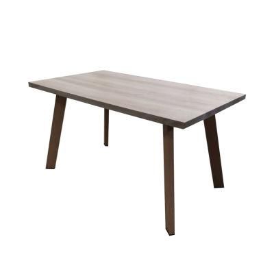 Modern Simple Iron Metal Legs Dining Tables