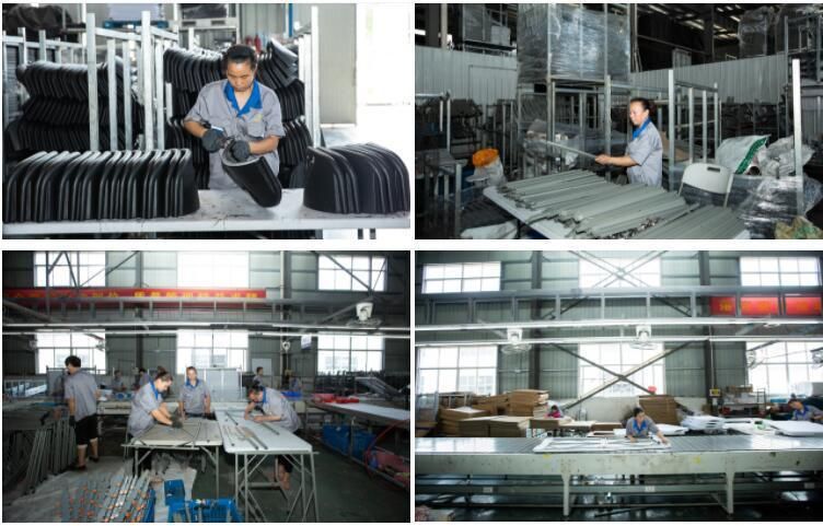 180X70X74cm Wholesale Portable HDPE Rectangle Plastic Folding Table for Picnic, Banquet and Outdoor