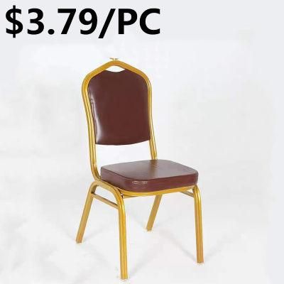 Hall Stackable Design Modern Metal Customzied Banquet Chairs Weeding Factory