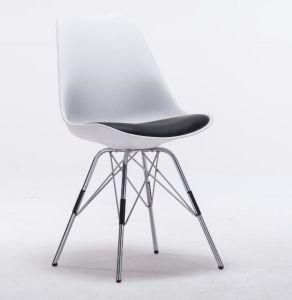 PP Plastic Classical Metal Dining Chair