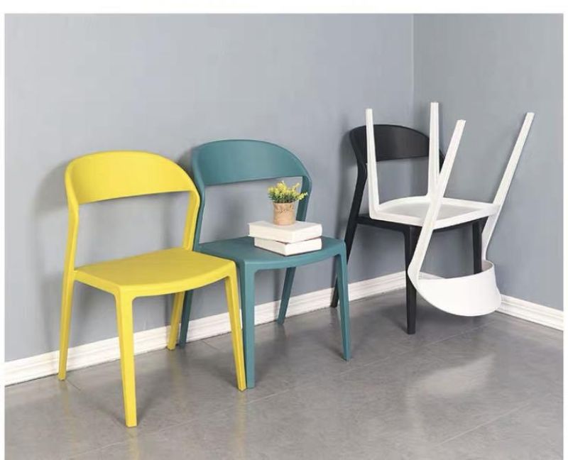 Simple Stackable Cheap Restaurant Hotel Home Furniture Plastic Dining Chair