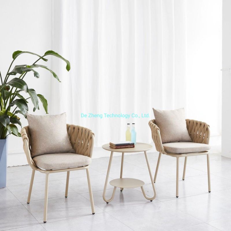 High Quality Rope Furniture Modern Rope Chair HD Designs Outdoor Furniture Garden Chair
