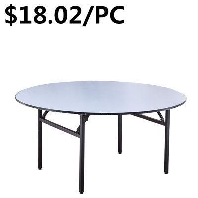 Round Dining Garden Outdoor Light Weight Bar Aluminum Foldable Table