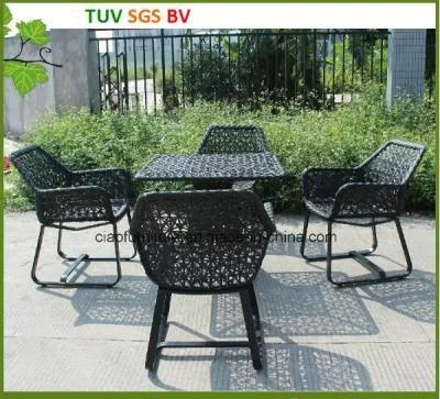 H-Special Synthetic Rattan Chrysanthemum by Hand Woven Style Chair Suit