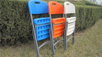 New Outdoor Plastic Folding Tables and Chairs for Garden, Meeting, Event, Party, Wedding, School, Hotel, Dining Hall, Restaurant, Camping, Office, Bar