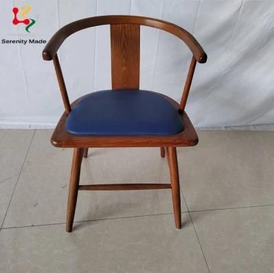 Commercial Furniture Restaurant Hotel Room Leisure Wooden Arm Chair