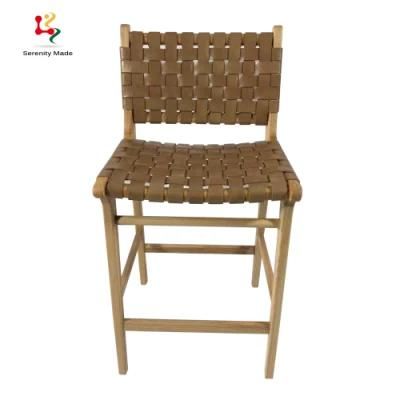 Special Design Hot Sales Style Tan Color Bar Restaurant Dining Chair