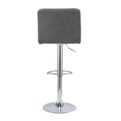 Bar Stools Luxury Furniture Restaurant Nordic Kitchen Cheap Gold High Chair Counter Modern Metal Velvet Bar Stools with Back