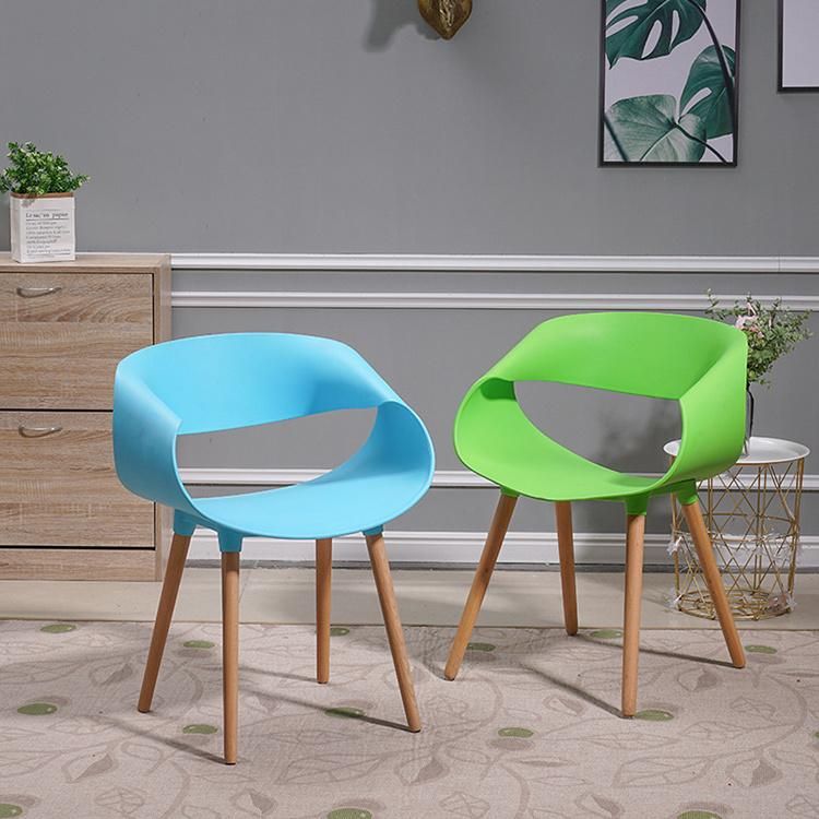 Modern Simple Nordic Personality Creative Chair Plastic Office Chair