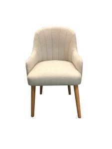 Modern Appearance Simple Luxury Popular Dining Chair with Solid Wood Legs Restaurant Furniture