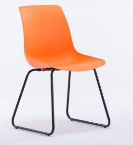 PP Plastic Modern Metal Dining Chair