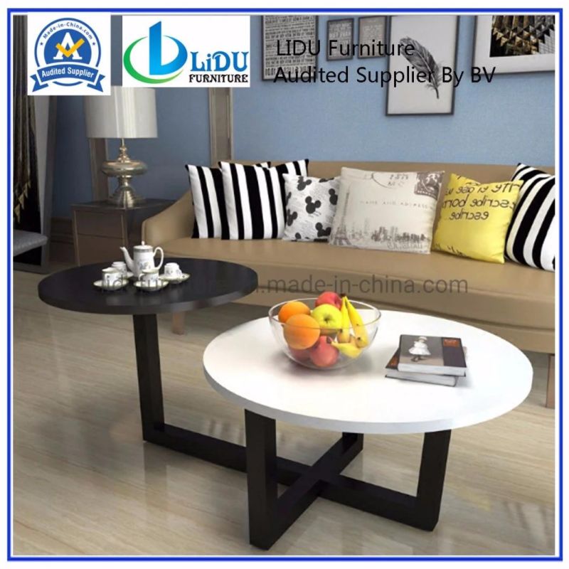 Modern Frame Round Dining Table/Coffee Table/ Round Coffee Table with Cheap Price