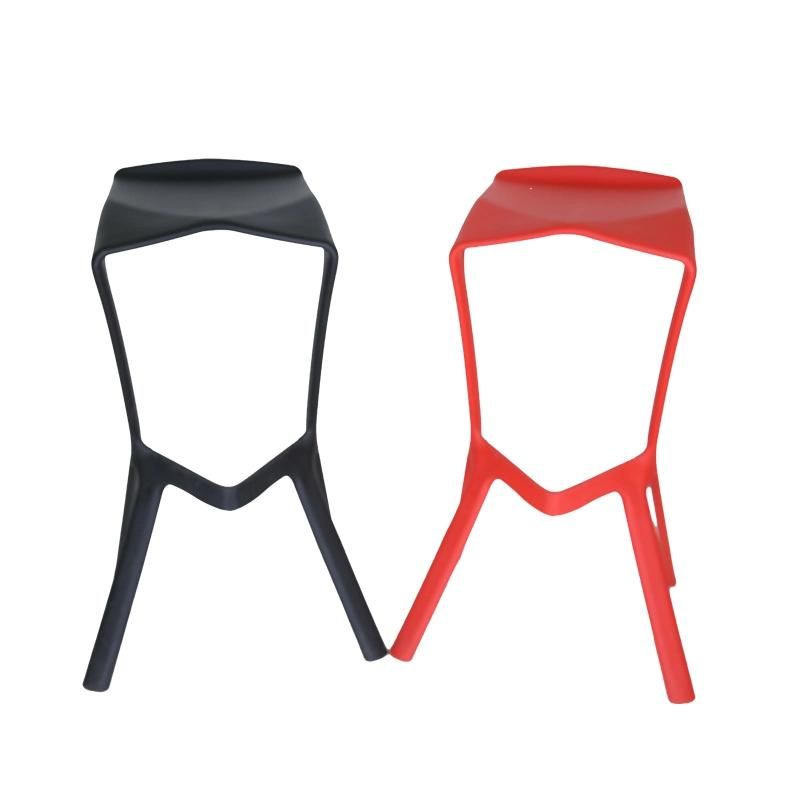 Manufacture Supply High PP Plastic Bar Chair Furniture