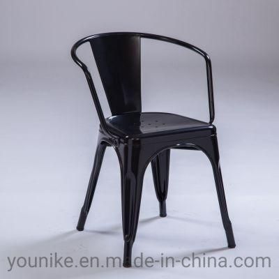 Industrial Armchair Tolix Metal Dining Chair Colorful