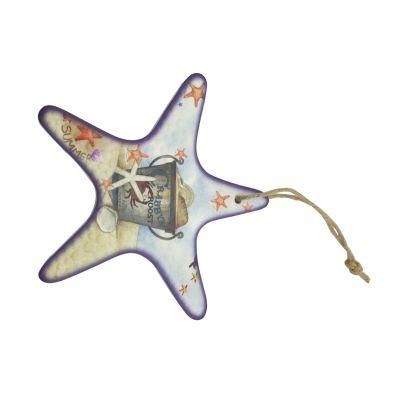 Ceramic Placemat with Starfish Pendant
