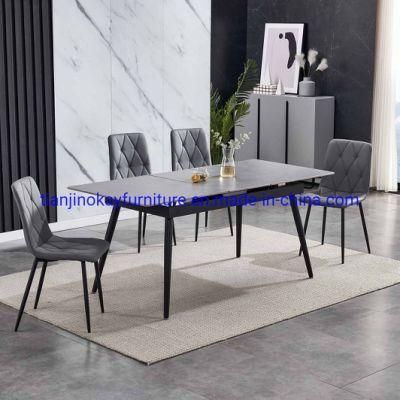 Factory Supply Hot Sale White Ceramic Table Slate Dining Table