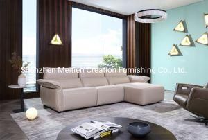 Modern Style Italian Genuine Leather Function Sofa Home Furniture