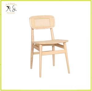 Modern Design Furniture Wicker Restaurant Chairs Wooden