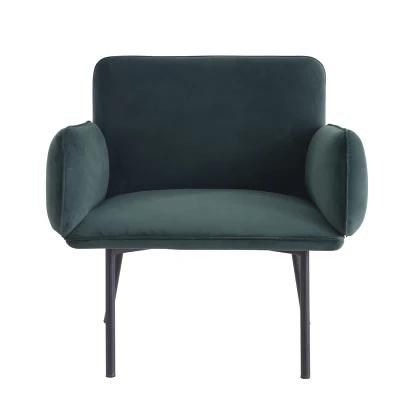 European Antique Style Oak Wood Upholstery with Velvet Round Back White Luis Chair for Wedding