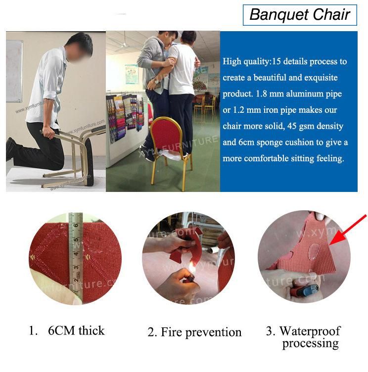 Durable and Strong Stacking Hotel Banquet Chair