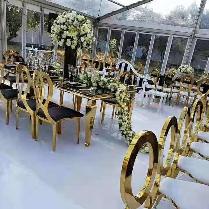 Rectangle Dining Table Banquet Table Furniture for Wedding Chair Restaurant